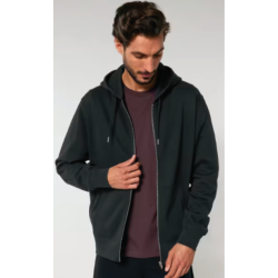 HOODIE z zadrgo unisex Cultivator ST003-01 - klasični kroj