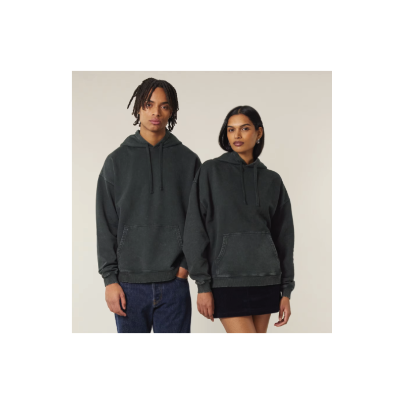 HOODIE VINTAGE unisex Slammer ST004-01- široki kroj